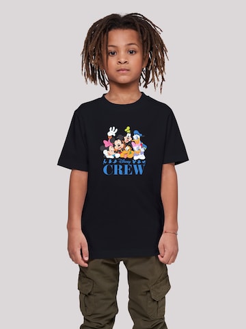 T-Shirt 'Disney Mickey Mouse Disney Friends' F4NT4STIC en noir : devant