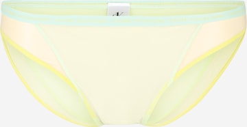 Slip 'Pride' di Calvin Klein Underwear in giallo: frontale
