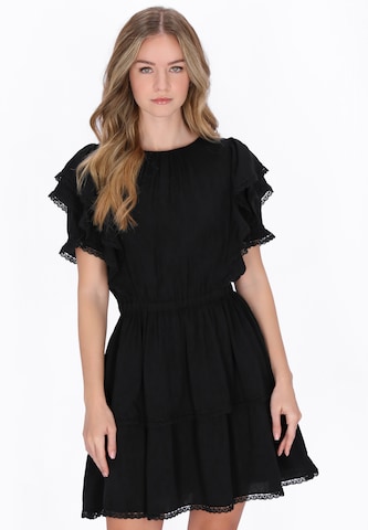 DreiMaster Vintage - Vestido em preto: frente
