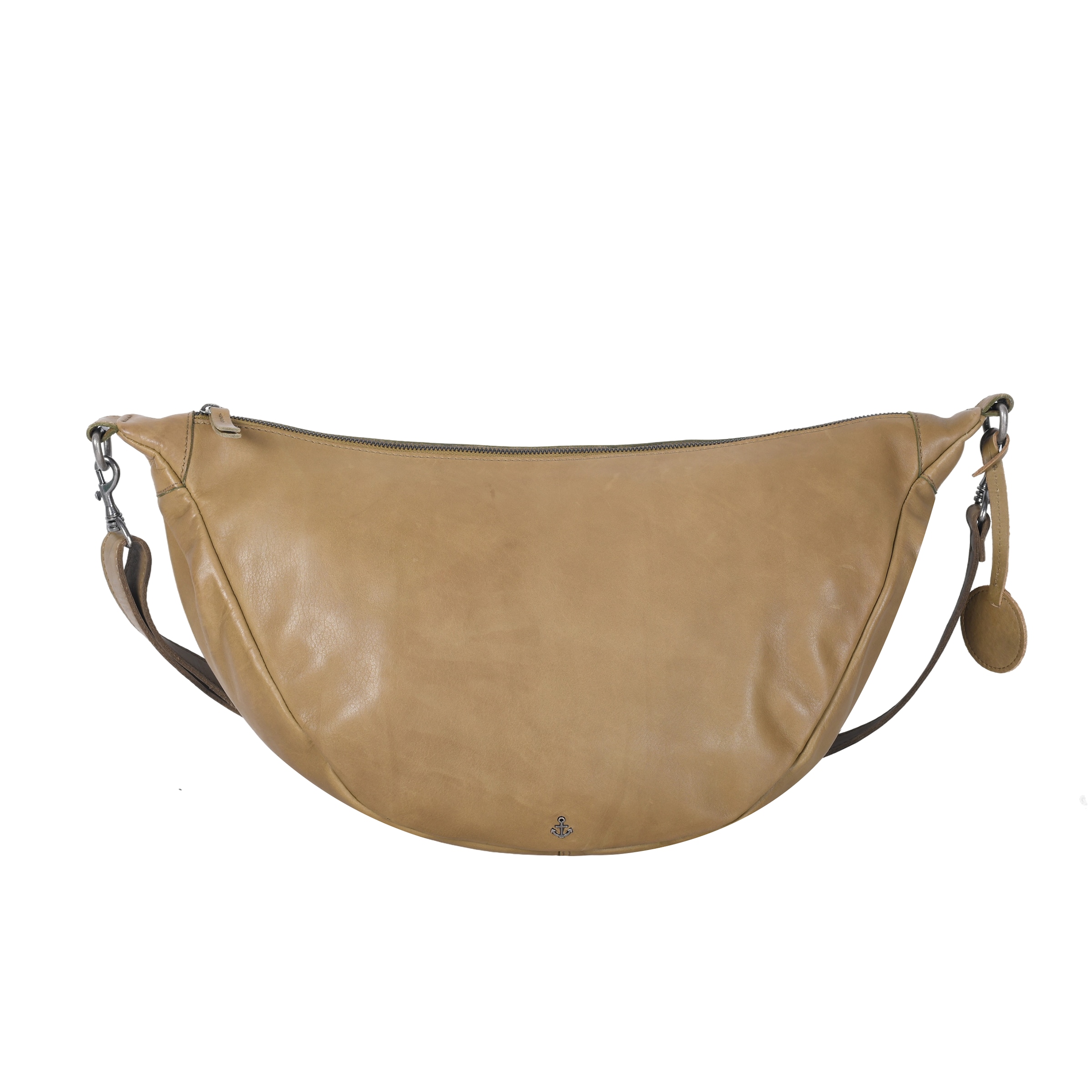 Harbour 2nd Fanny Pack 'Anchor Love Alva' in Beige: front