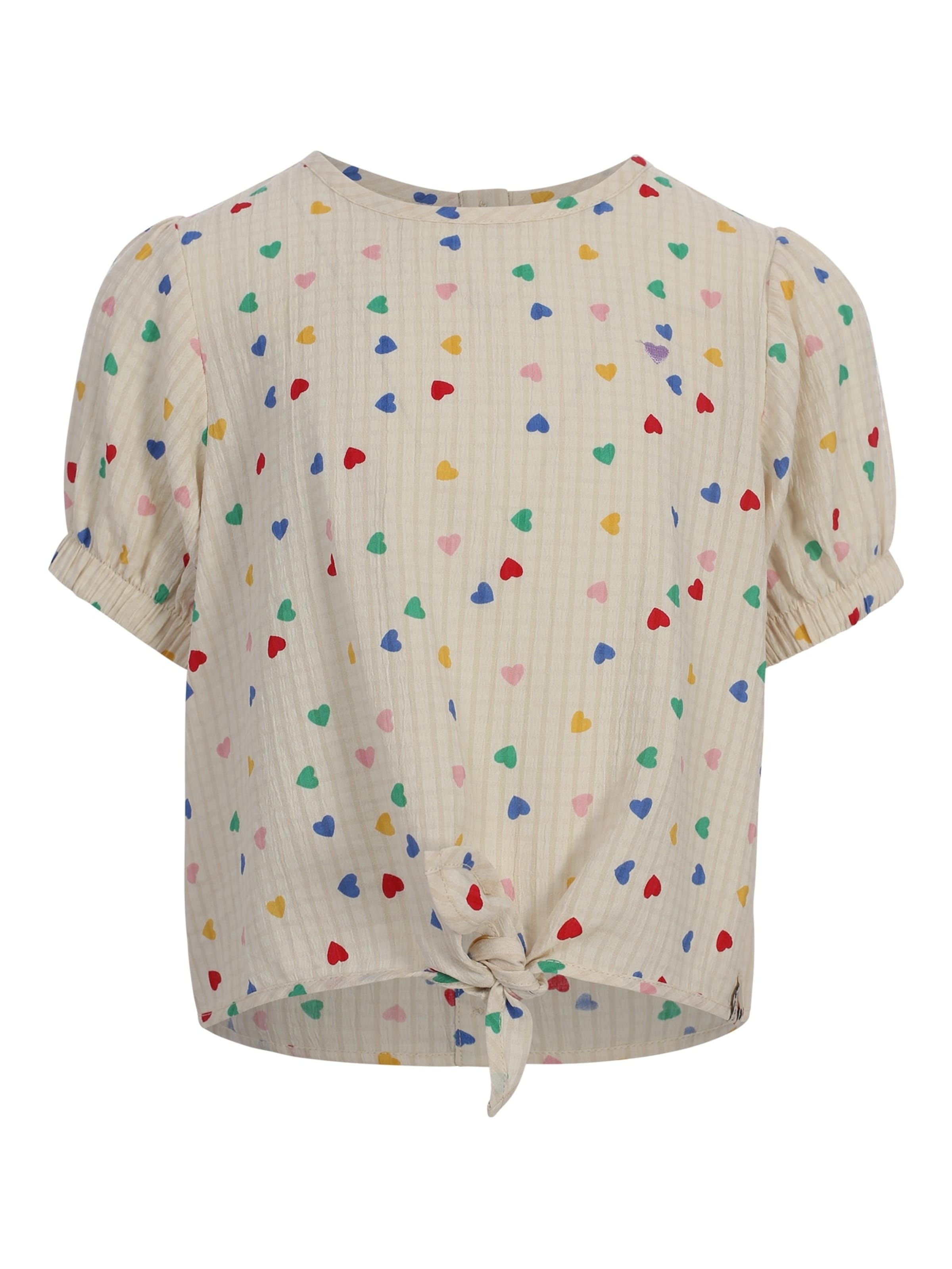 T-Shirt Looxs Revolution en jaune : devant