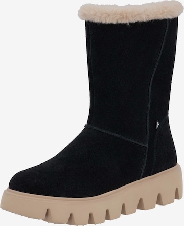 Boots da neve di Rieker Sport in nero: frontale