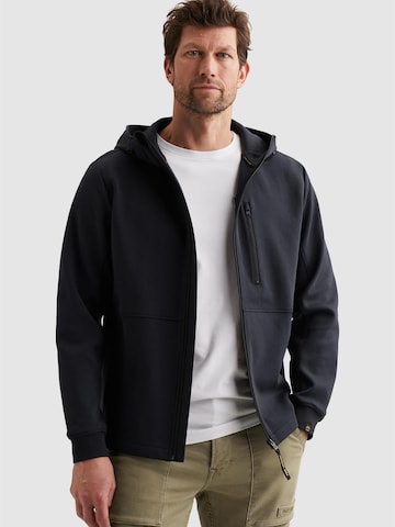 PME Legend - Sudadera 'PME LEGEND - Sweat jacket with hood and chest pocket' en azul