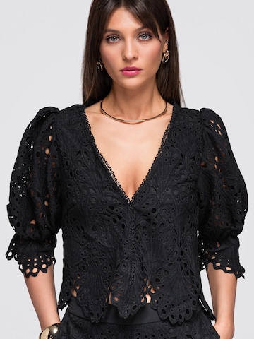 Bluză de la Ombre pe negru