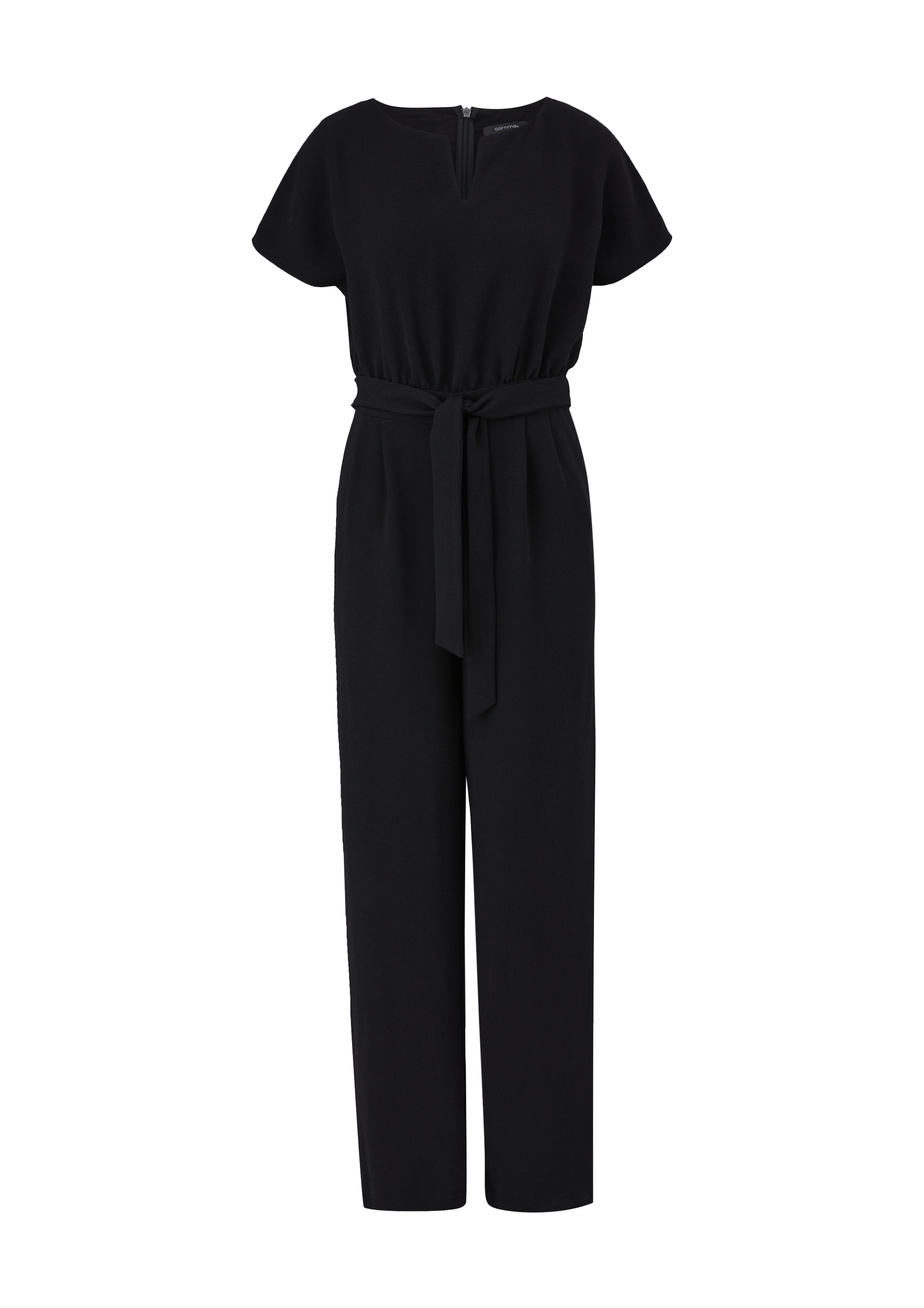 COMMA Jumpsuit in Zwart: voorkant