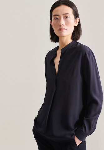 SEIDENSTICKER Blouse 'The Connecting Neutrals' in Blauw