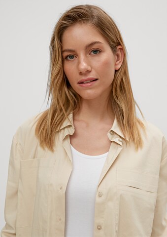 Chemisier comma casual identity en beige