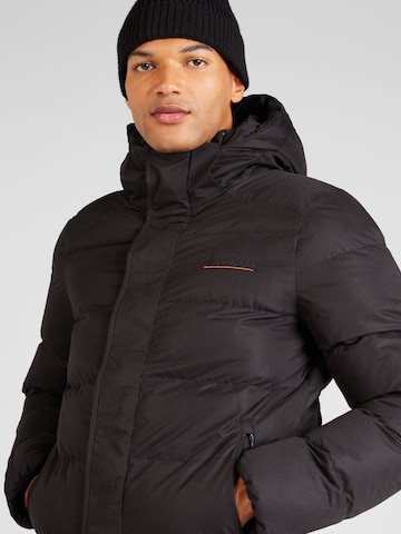 Superdry Winterjas in Zwart