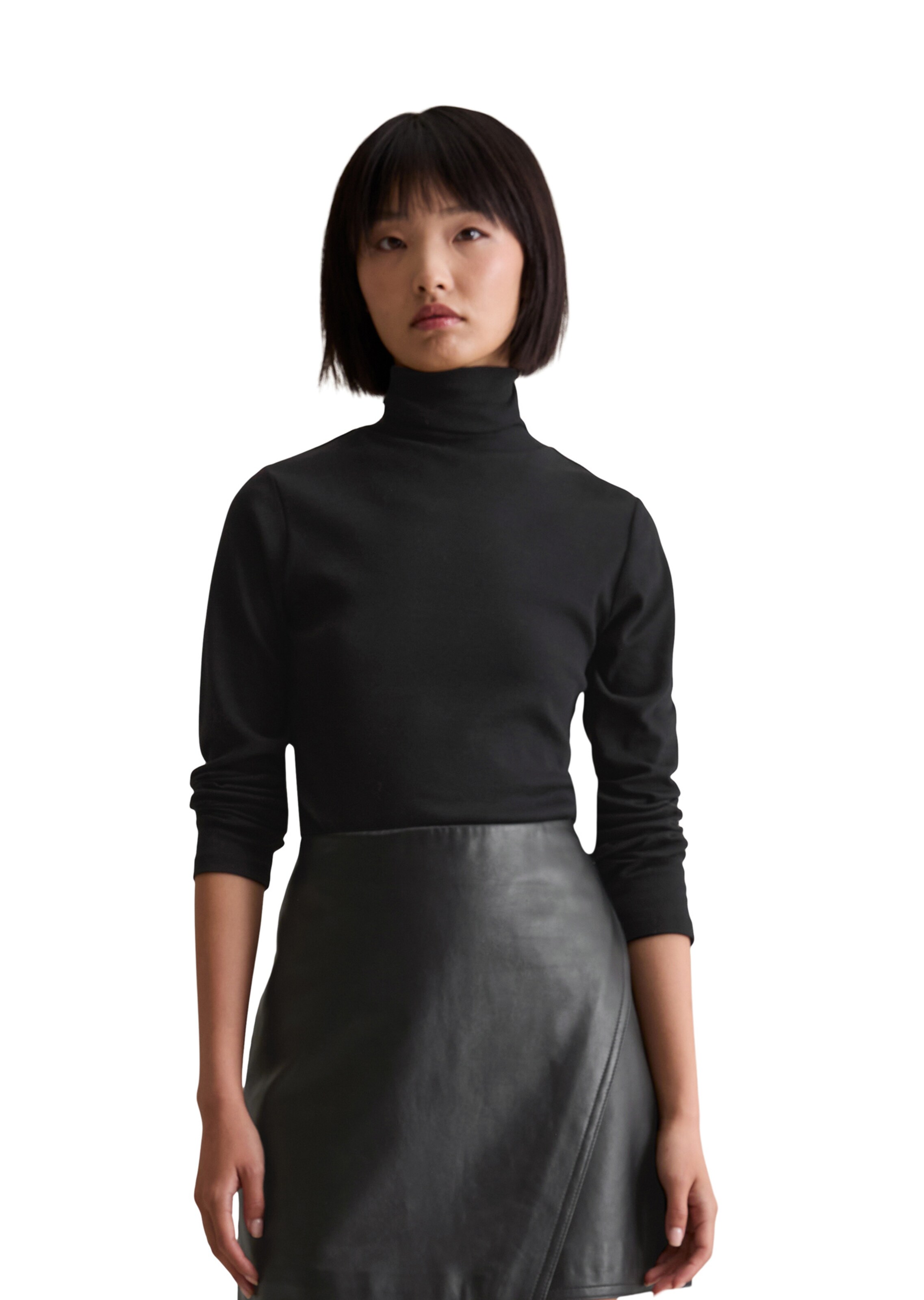 Marc O'Polo DENIM Shirt in Schwarz: Vorderseite