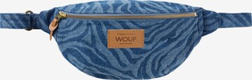 Marsupio di Wouf in blu: frontale