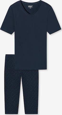 uncover by SCHIESSER Pyjama 'UNCOVER Night' in Blau: predná strana
