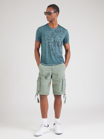 T-Shirt CAMP DAVID en vert