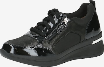CAPRICE Sneakers in Black: front