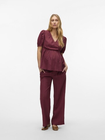 MAMALICIOUS Blouse in Lila