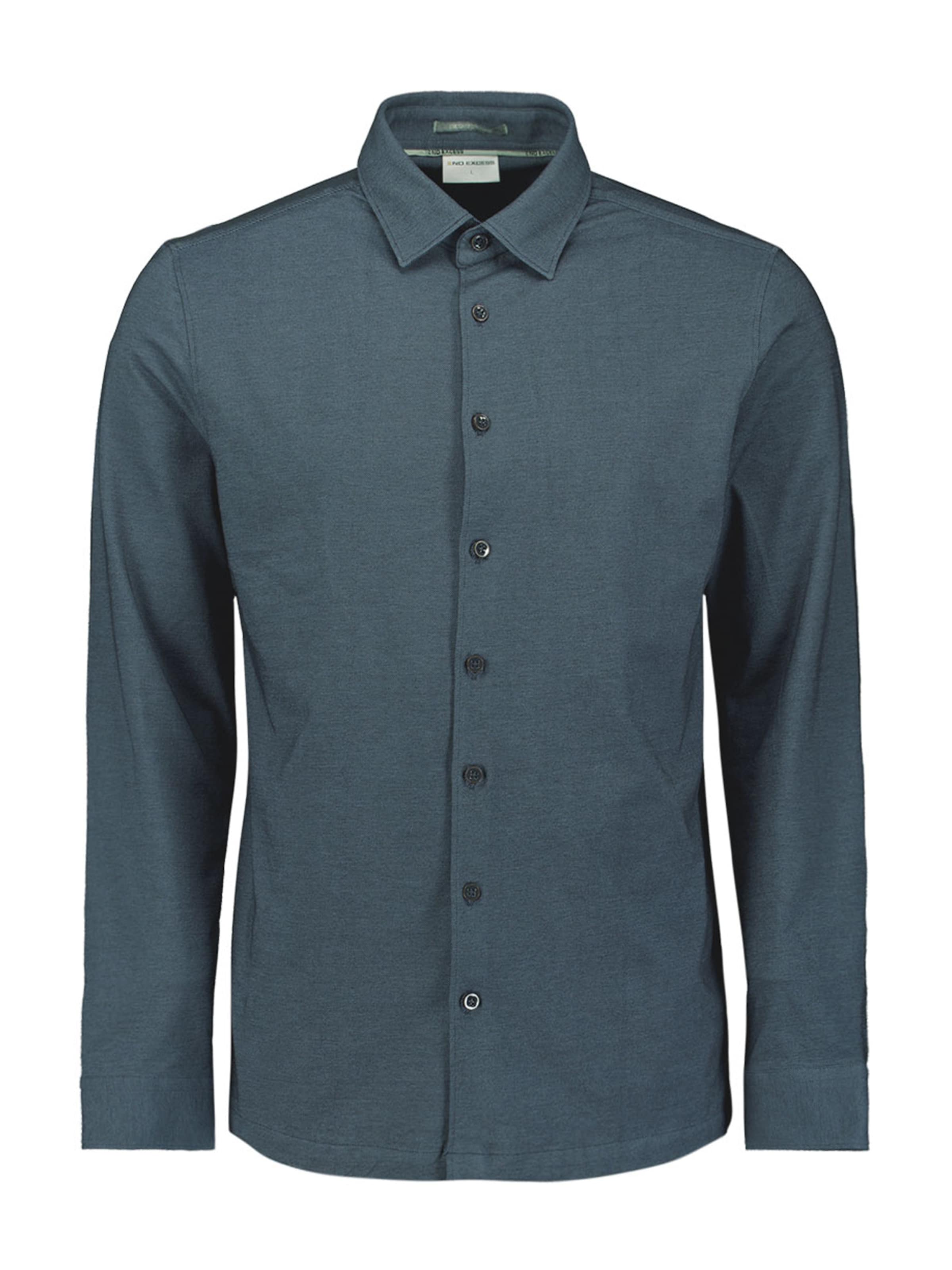 No Excess Overhemd in Blauw: voorkant
