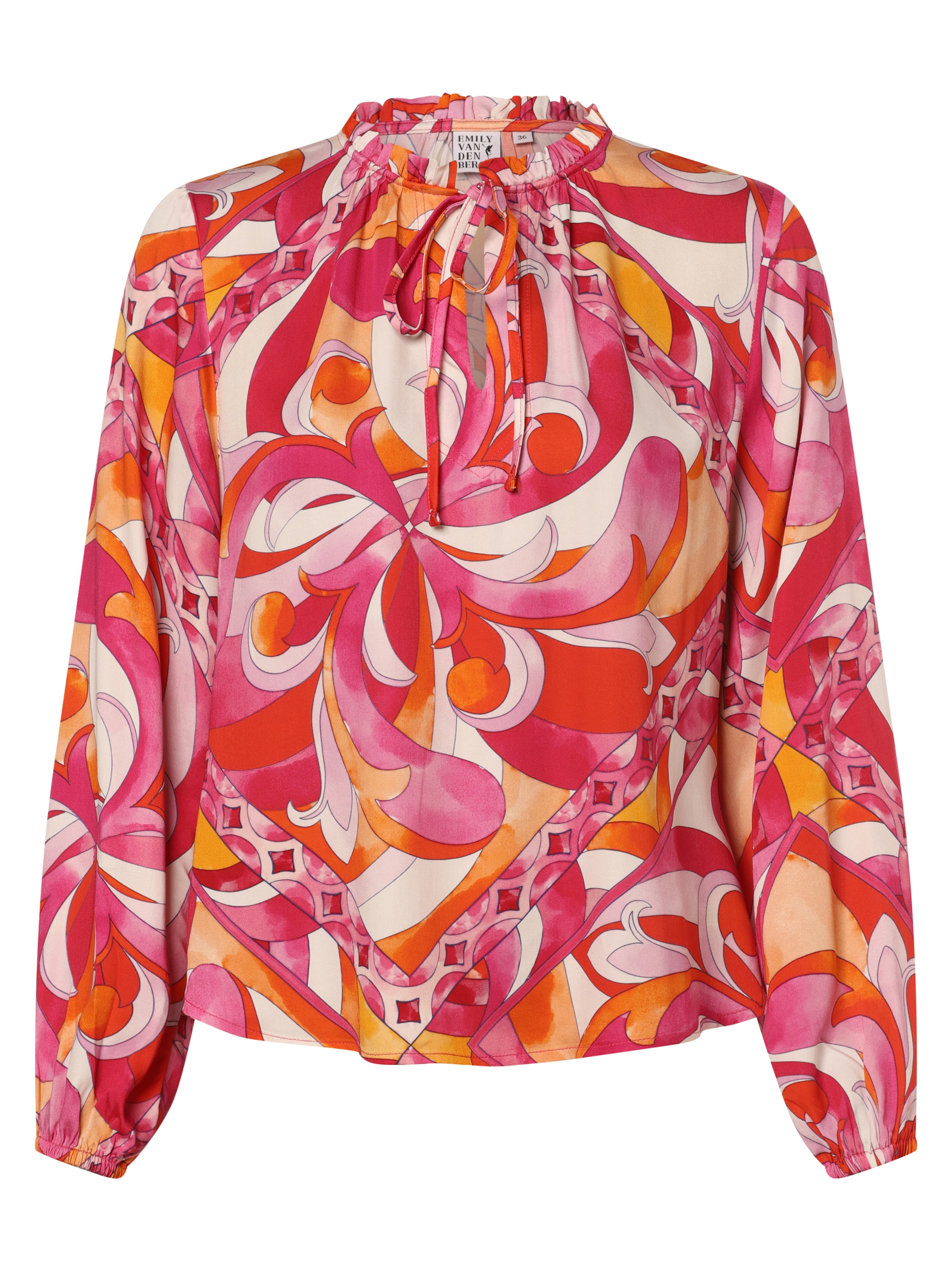 Emily Van Den Bergh Blouse ' ' in Roze: voorkant