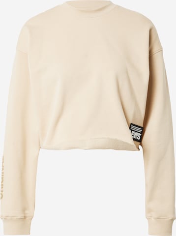 Sweat-shirt 'GR Carla Raw Cut Crew' LEVI'S ® en beige : devant