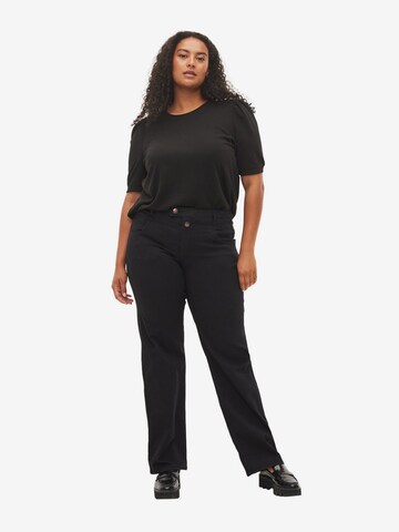 Regular Jeans 'Gemma' de la Zizzi pe negru