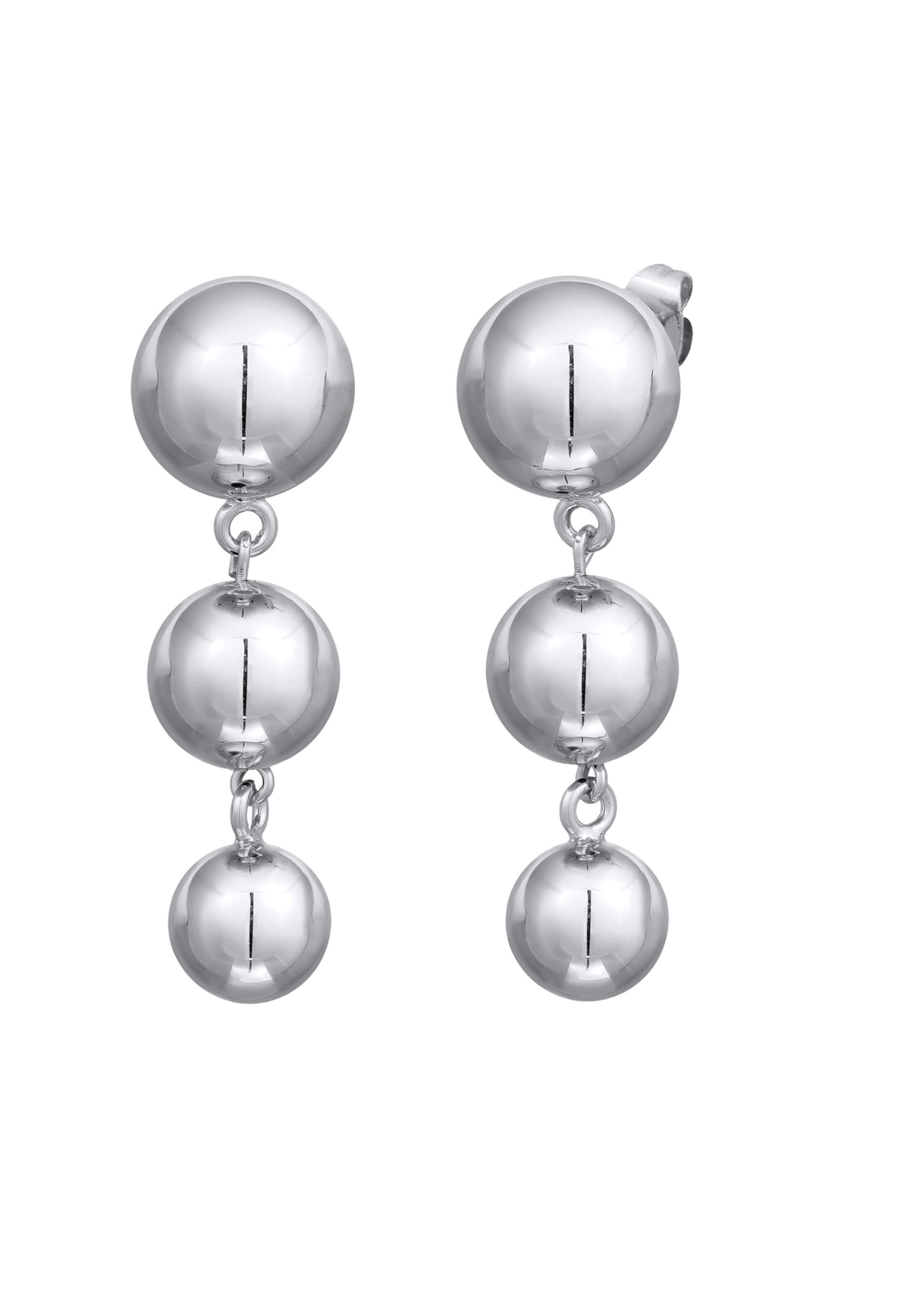 ELLI Earrings in Silver: front