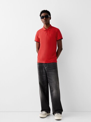 Bershka Shirt in Rood