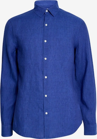 Marks & Spencer Button Up Shirt in Blue: front
