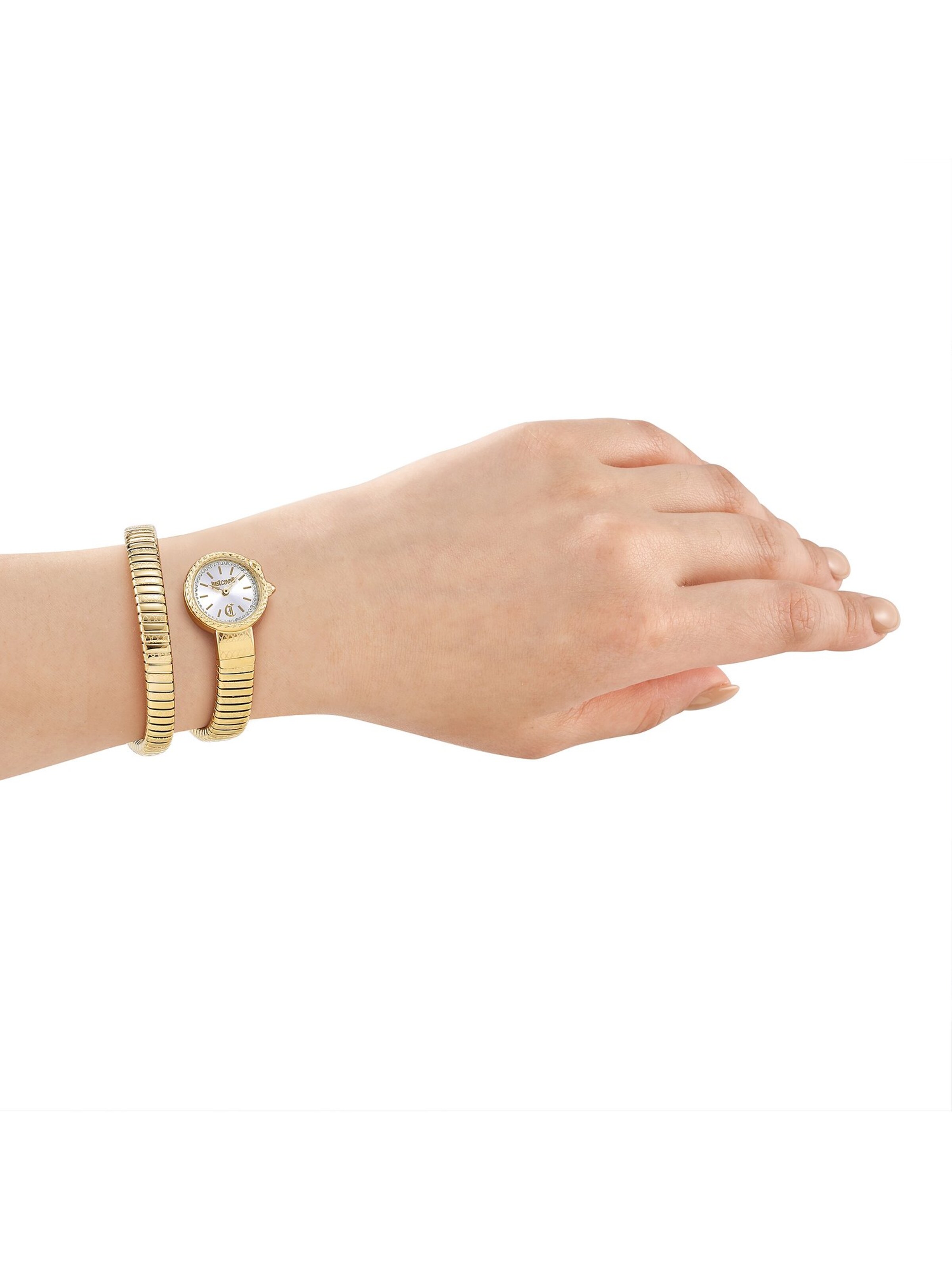 Just Cavalli Uhr in Gold