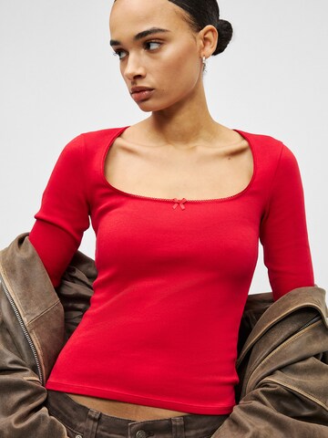 Gina Tricot Tričko - Červená