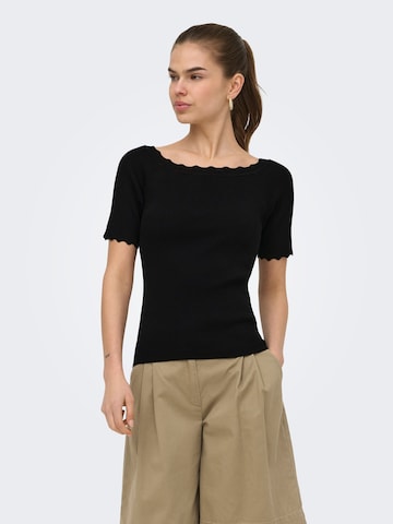 JDY Pullover 'JDYLou' in Schwarz