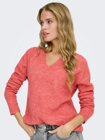 ONLY Pullover 'ONLCamilla' in Rot