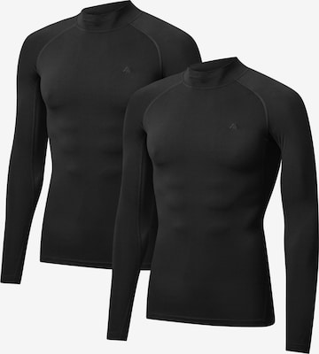 T-Shirt fonctionnel DANISH ENDURANCE en noir : devant