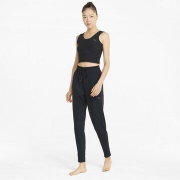 PUMA Tapered Workout Pants 'Studio Foundations' in Black