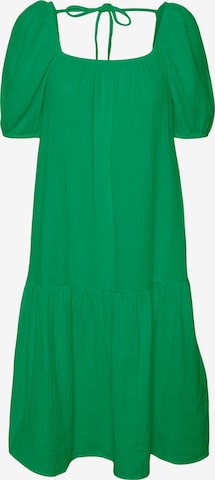 VERO MODA Letní šaty 'Natali Nia' – zelená: přední strana