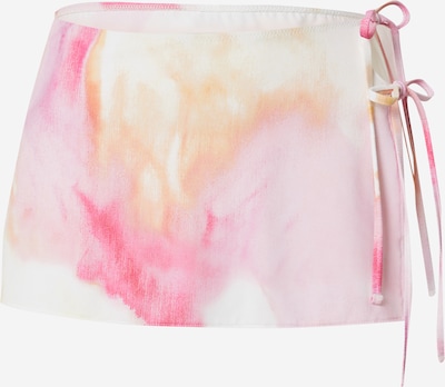LENI KLUM x ABOUT YOU Skirt 'Delia' in Pastel yellow / Pink / Pink, Item view
