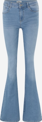 Only Tall Flared Jeans 'REESE' in Blauw: voorkant