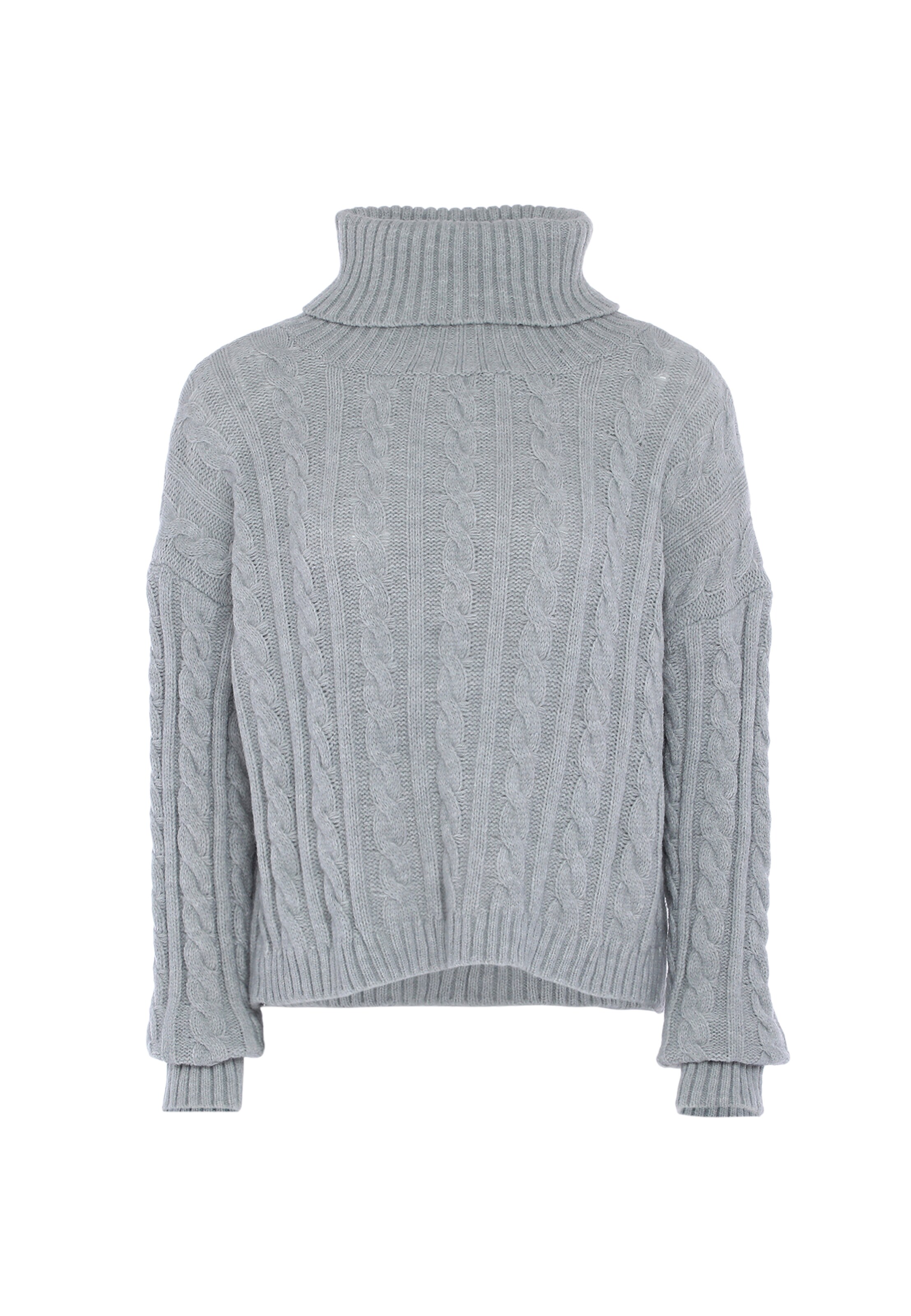 Libbi Pullover in Grau: Vorderseite