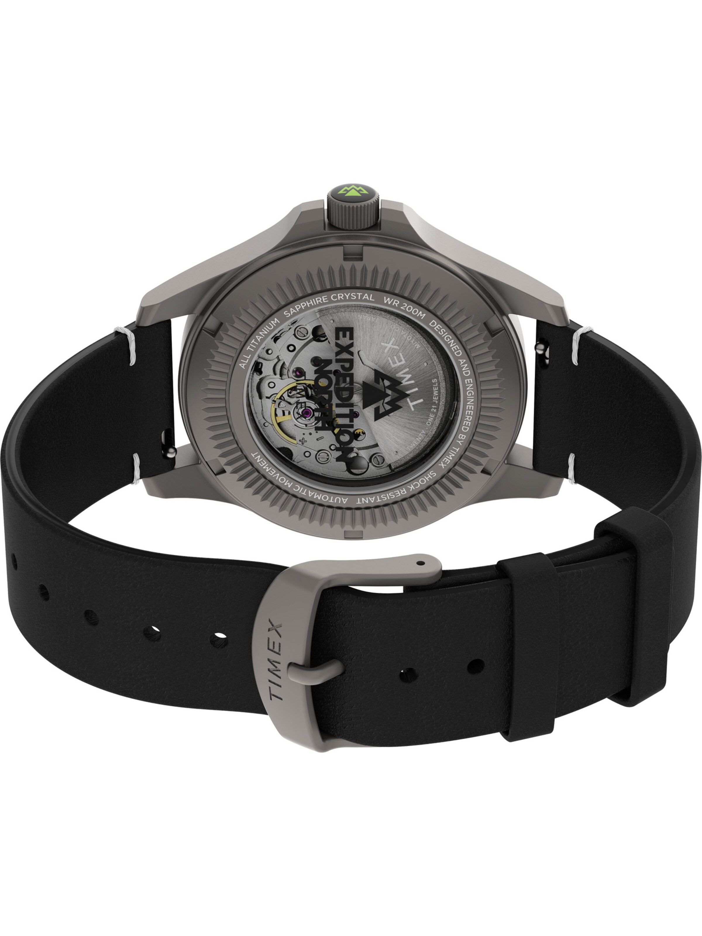 Montre à affichage analogique TIMEX en noir