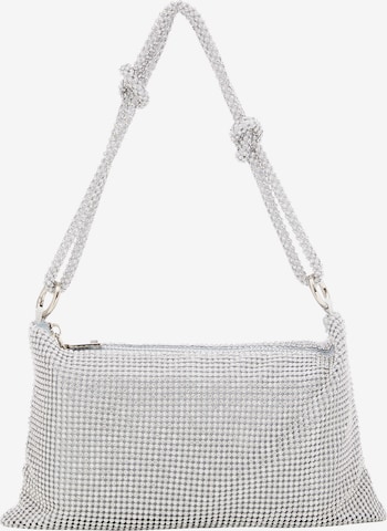 NAEMI Shoulder Bag in Silver: front