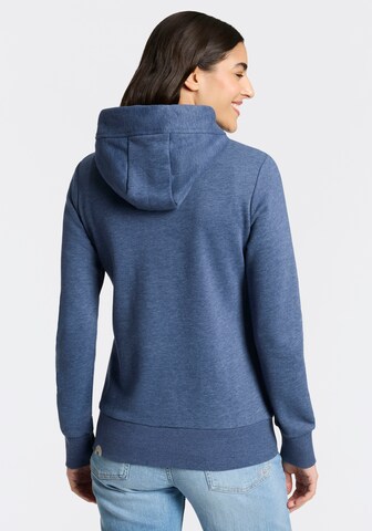 Ragwear Zip-Up Hoodie in Blue