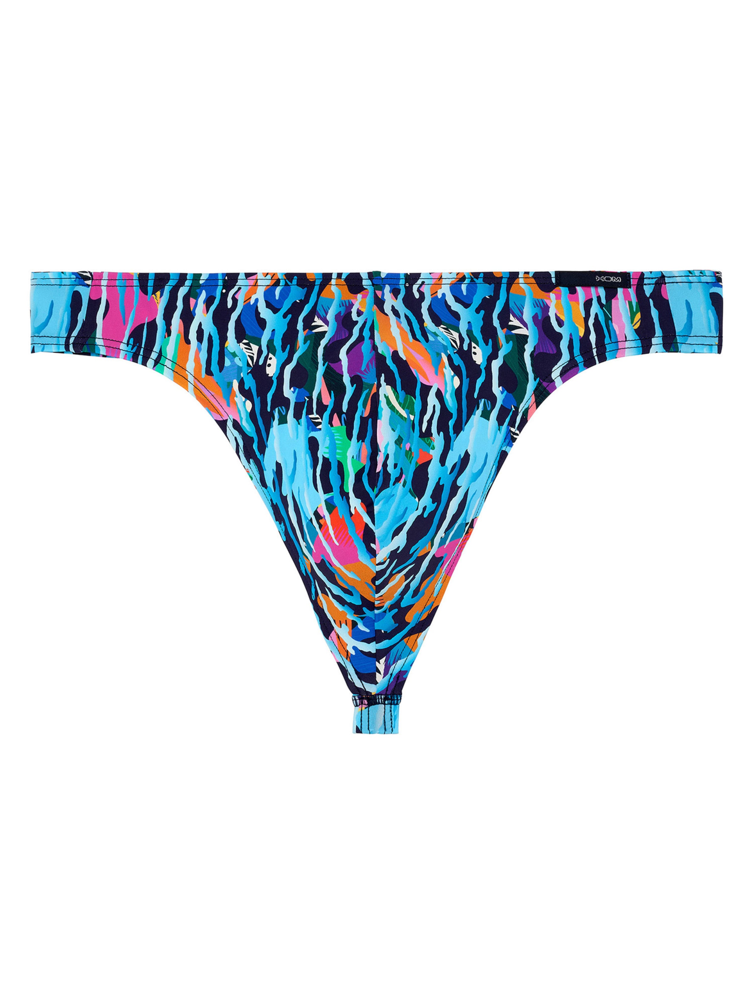 HOM Slip ' Funky Styles ' in Blauw: voorkant