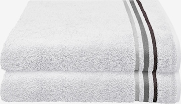 SCHIESSER Towel 'Skyline Color' in White: front