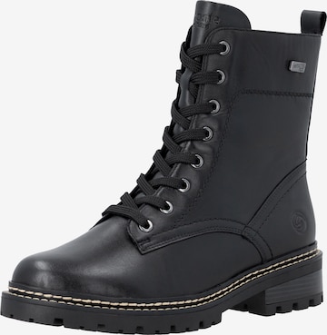 Bottines à lacets REMONTE en noir : devant