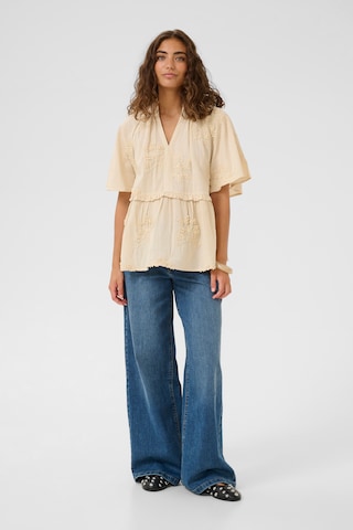 CULTURE Bluse 'CUjalia' i beige