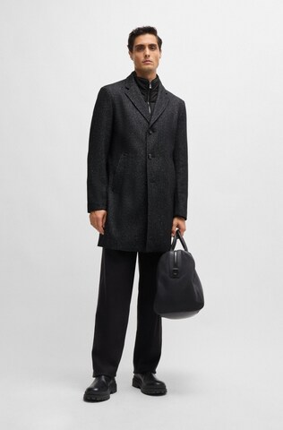 BOSS Between-seasons coat 'H-Hyde' in Black