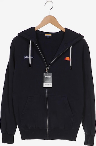 ELLESSE Sweatshirt & Zip-Up Hoodie in S in Blue: front