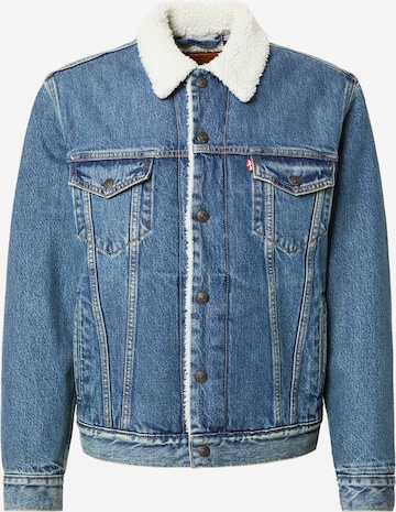 mėlyna LEVI'S ® Demisezoninė striukė 'Type III Sherpa Trucker Jacket': priekis