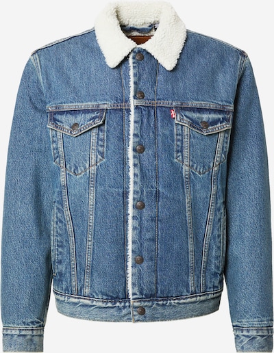 LEVI'S ® Prijelazna jakna 'Type III Sherpa Trucker Jacket' u plavi traper, Pregled proizvoda