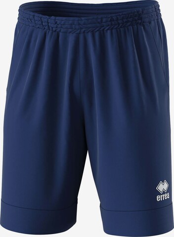 Errea Regular Workout Pants 'Victor' in Blue: front