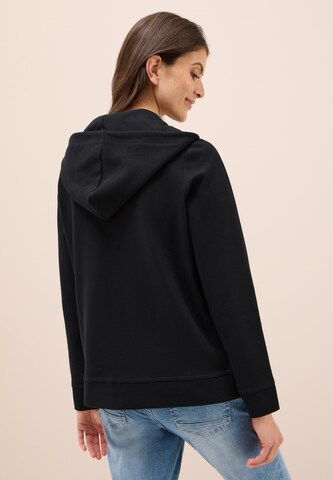 CECIL Zip-Up Hoodie in Black
