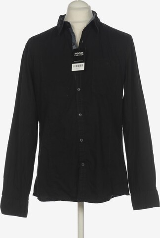 EDC BY ESPRIT Button Up Shirt in L in Black: front