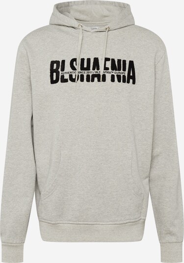 BLS HAFNIA Sweatshirt 'Ringside' in graumeliert / schwarz, Produktansicht